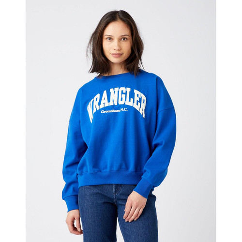 Wrangler - Sweatshirt Femme Relaxed Sweatshirt - Wrangler Vêtements Femmes