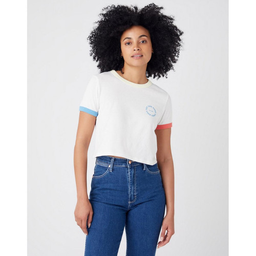 Wrangler - T-Shirt pour femme en coton  - Wrangler Vêtements Femmes